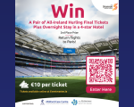 The Shannon Airport Group - Raffle for All Ireland Hurling Tickets & Paris Flights